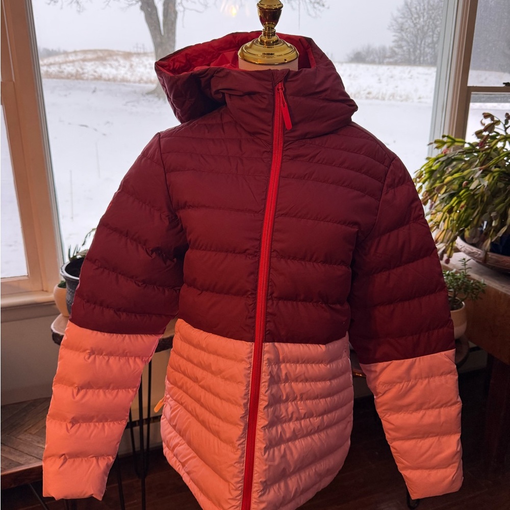Backcountry puffer zip up jacket